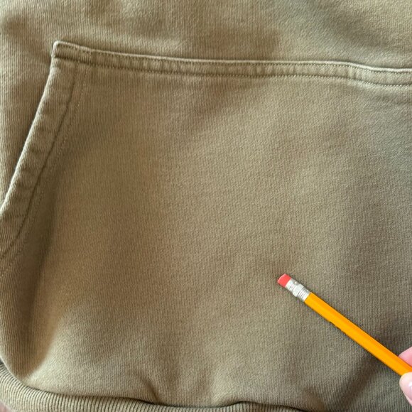 STB Apparel Unisex Hooded Army‎ Green Sweatshirt XSMALL/SMALL - Picture 7 of 7